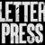 Letterpress Font
