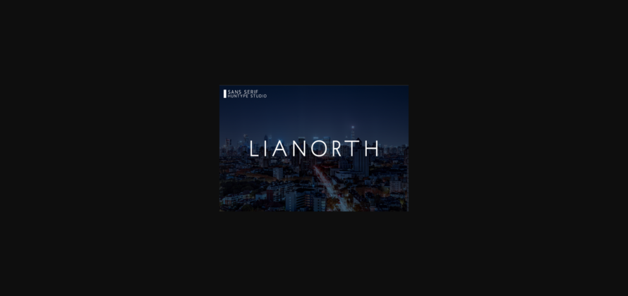 Lianorth Font Poster 3