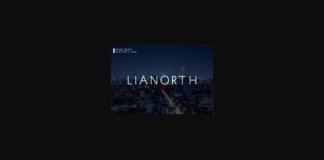 Lianorth Font Poster 1