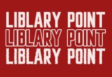 Liblarypoint Font Poster 1