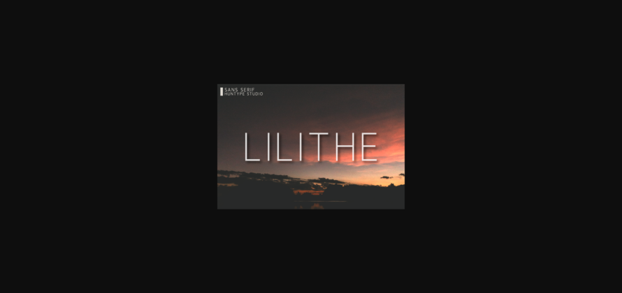 Lilithe Font Poster 3