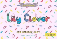 Lily Clover Font Poster 1
