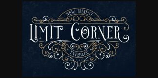 Limit Corner Font Poster 1