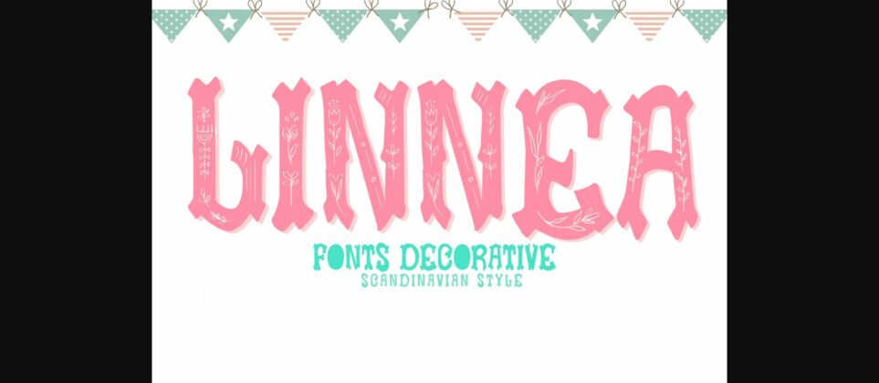 Linnea Font Poster 3