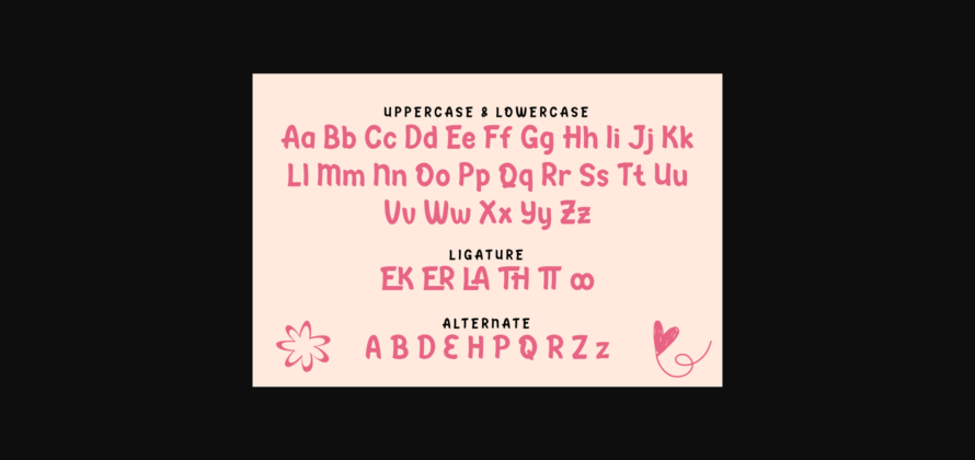 Lirzec Font Poster 10