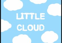 Little Cloud Font Poster 1