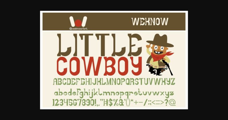 Little Cowboy Poster 3