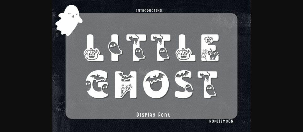Little Ghost Font Poster 3