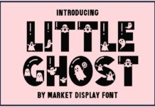 Little Ghost Font Poster 1