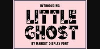 Little Ghost Font Poster 1
