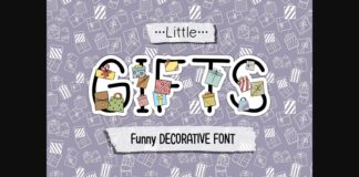 Little Gifts Font Poster 1