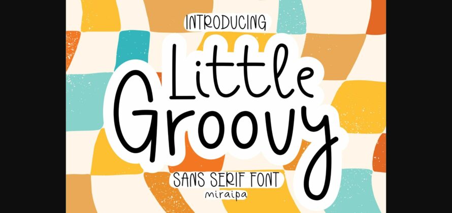 Little Groovy Font Poster 3