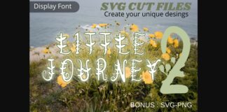 Little Journey2 Font Poster 1