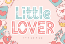 Little Lover Font Poster 1