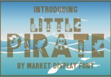 Little Pirate Font Poster 1