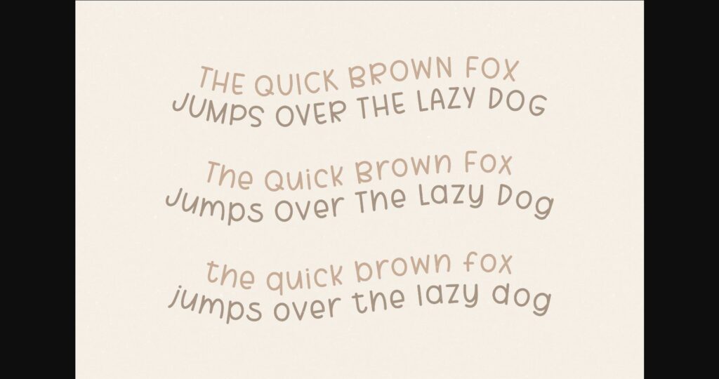 Little Rabbit Font Poster 9