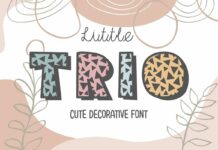 Little Trio Font Poster 1