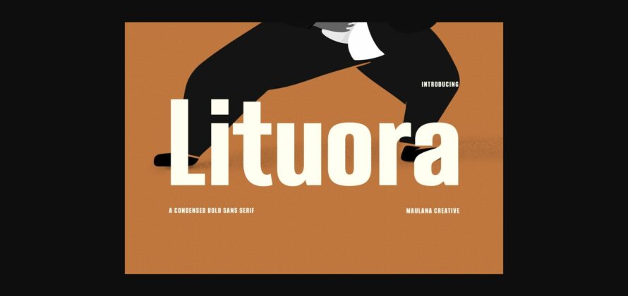 Lituora Font Poster 3