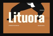 Lituora Font Poster 1