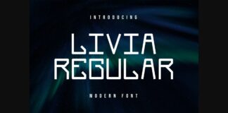 Livia Font Poster 1
