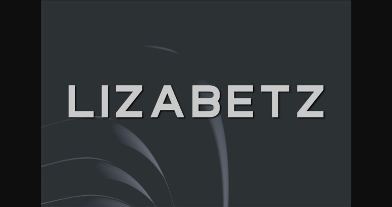 Lizabetz Font Poster 3