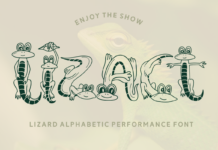 Lizact Font Poster 1
