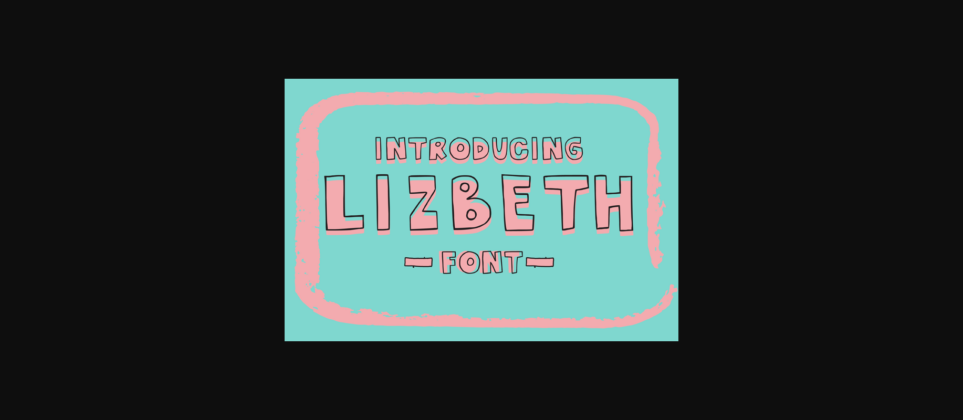 Lizbeth Font Poster 3