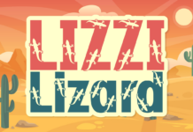 Lizzi Lizard Font Poster 1