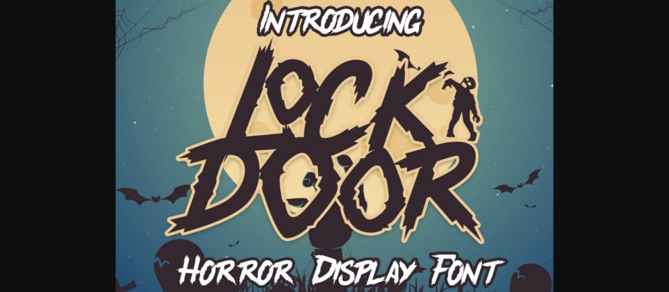 Lockdoor Font Poster 1