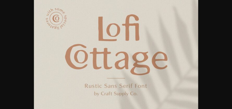Lofi Cottage Font Poster 10
