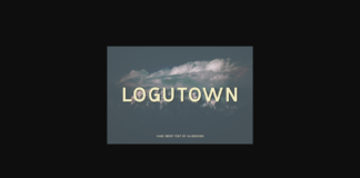 Logutown Font Poster 1