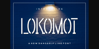 Lokomot Font Poster 1