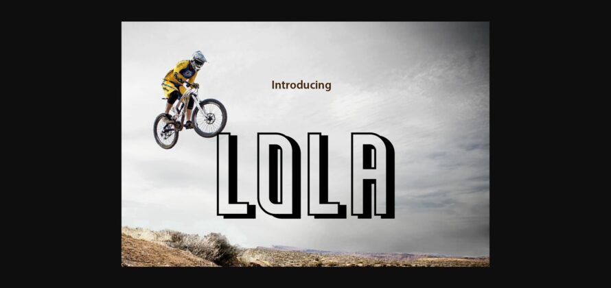 Lola Font Poster 3