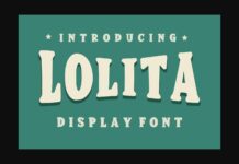 Lolita Font Poster 1