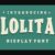 Lolita Font