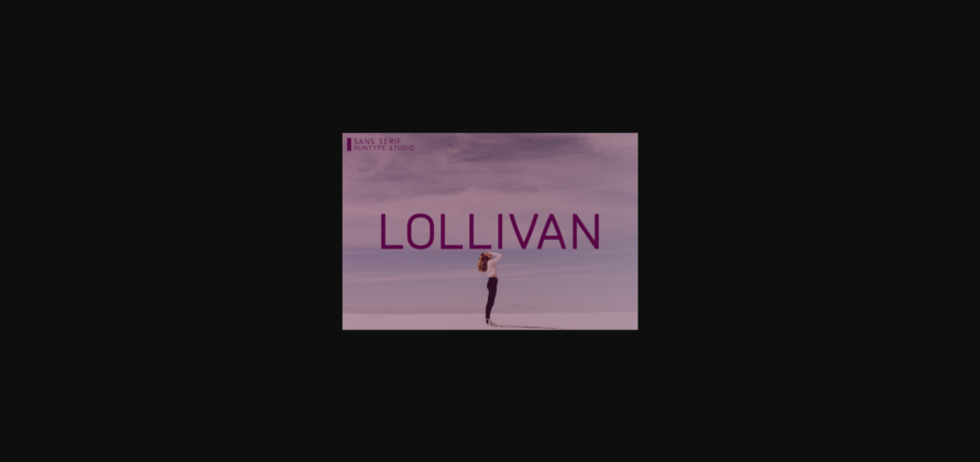 Lollivan Font Poster 3