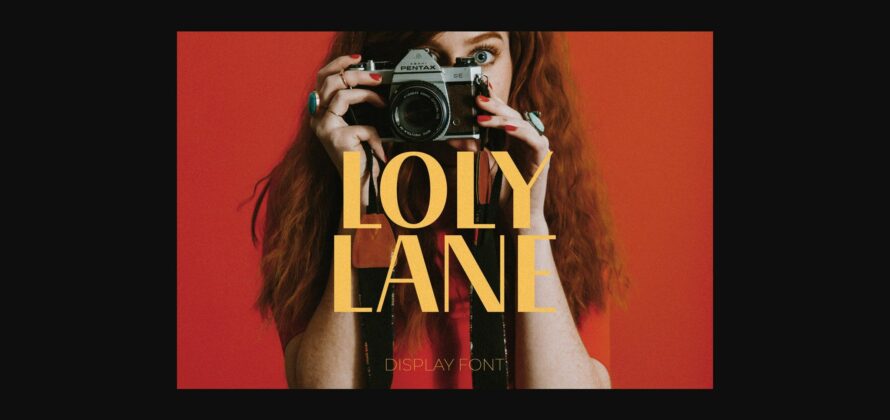 Loly Lane Font Poster 3