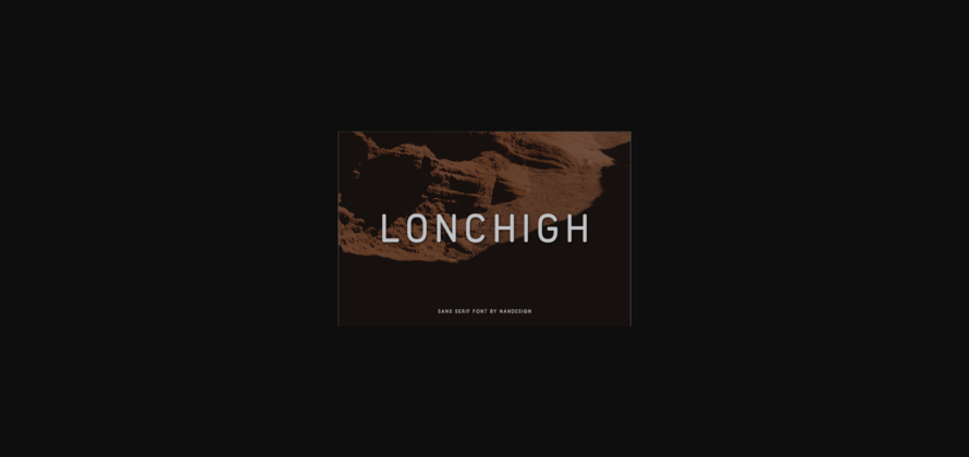 Lonchigh Font Poster 3