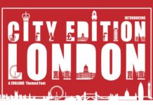 London City Edition Font Poster 1