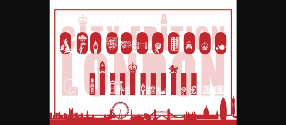 London City Edition Font Poster 6