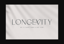 Longevity Font Poster 1
