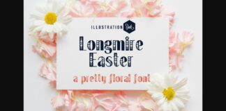 Longmire Easter Font Poster 1