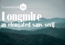 Longmire Font Poster 1