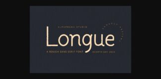 Longue Font Poster 1