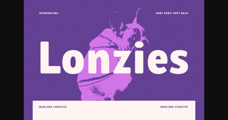 Lonzies Font Poster 3