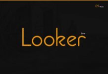 Looker Font Poster 1