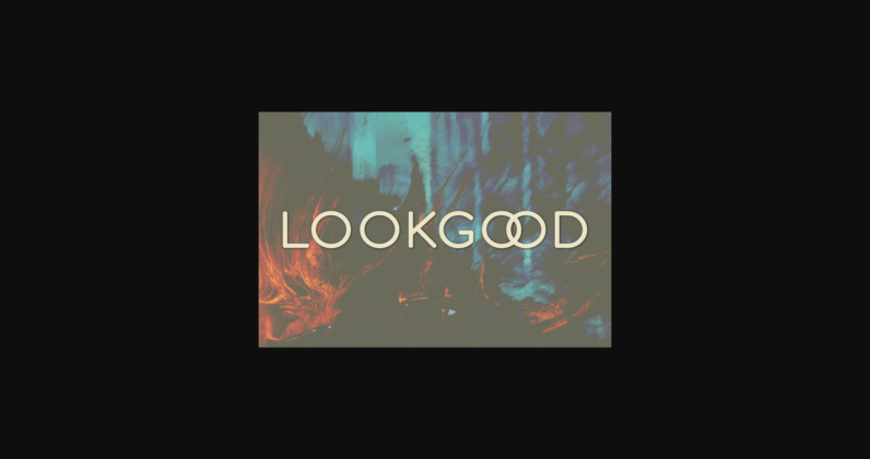 Lookgood Font Poster 3