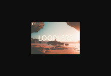 Looplers Font Poster 1