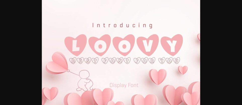 Loovy Font Poster 3