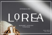 Lorea Font Poster 1